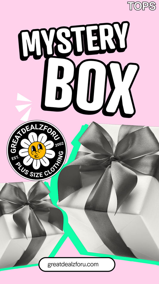 Greatdealzforu Plus Size Mystery Box - TOPS